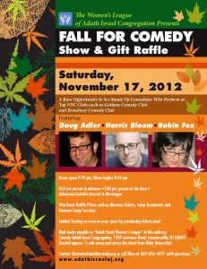 Fall for Comedy Show and Gift Raffle