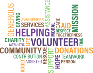 nonprofits wordcloud